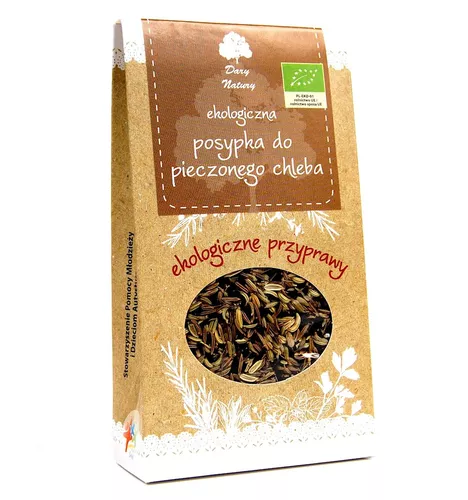 DARY NATURY Posypka do pieczonego chleba  (50 g) - BIO 