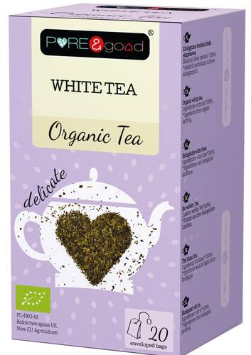 PURE & GOOD Herbata ekologiczna White Tea (36g)