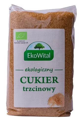 EKOWITAL Cukier trzcinowy BIO 1 kg