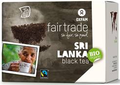 OXFAM Herbata czarna ekspresowa Fair Trade (20 x 1,8 g) (36g) - BIO