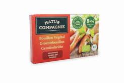 Bulion - kostki warzywne bez zawartości drożdży BIO 80 g -Natur Compgnie