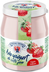 *STERZING-VIPITENO Jogurt truskawkowy z mleka siennego bezglutenowy (150g) - BIO