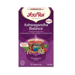 YOGI TEA Herbatka ajurwedyjska równowaga z ashwagandhą - Ashwagandha Balance (17x2g) - BIO