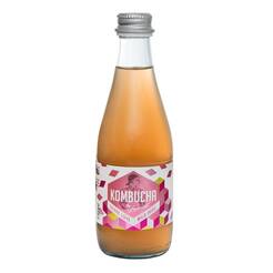 KOMBUCHA BY LAURENT Kombucha z sokiem z dzikiej róży (Share Love Wild Rose) (330 ml) - BIO