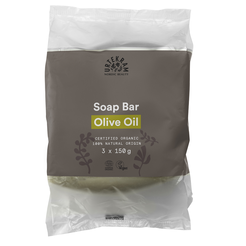 URTEKRAM Mydło z oliwą z oliwek (3x150g) - BIO